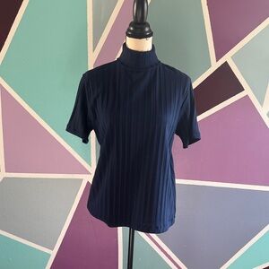 Vintage striped turtleneck